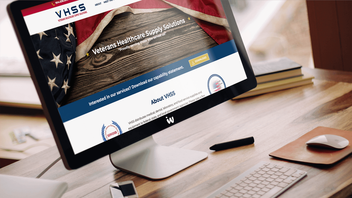 Veteran's Healthcare Supply Solutions' Website Redesign